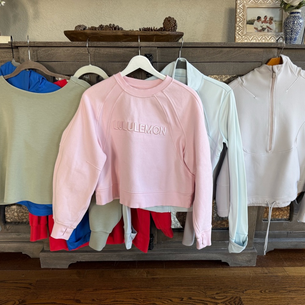 lululemon athletica Light Pink Kids Sweatshirt